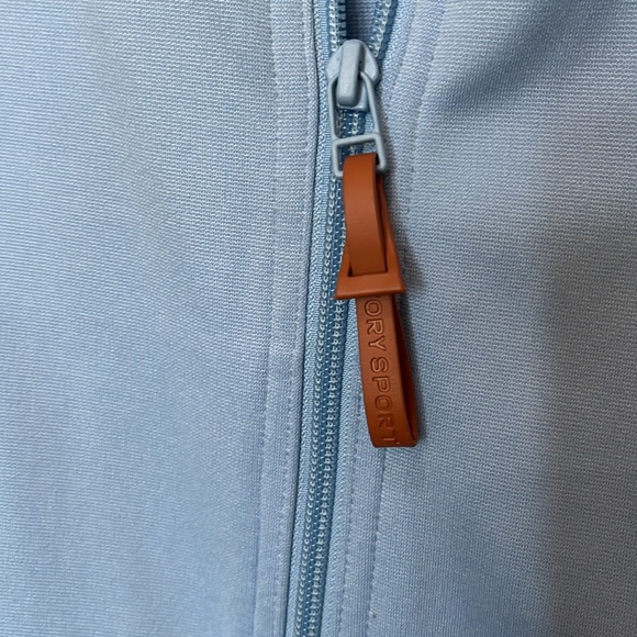 Tory Burch Color Block Zip Jacket - Picture 3 of 4